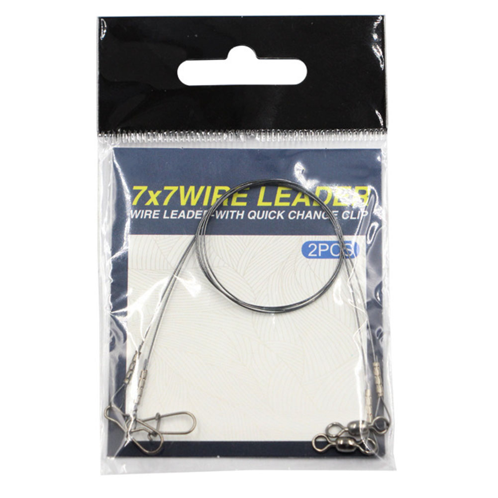 2pc Fishing Titanium Wire Lead - Leader Line recension och pris