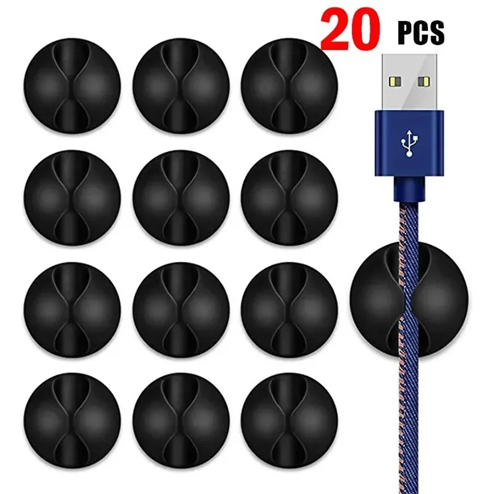 20PCS USB Cable Adhesive Cord  - Tippet Line recension och pris