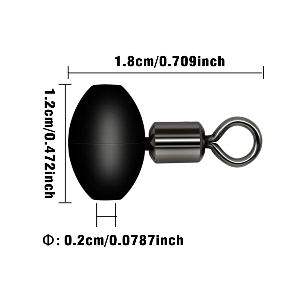 MNFT 10Pcs Pulley Swivel Rig B - Saltwater Line recension och pris
