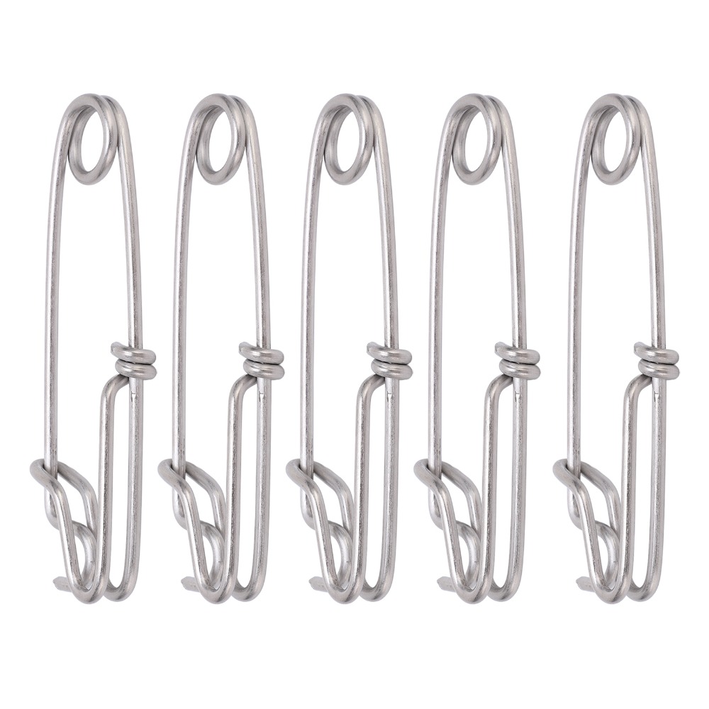 5PCS Durable Stainless Steel L - Saltwater Line recension och pris